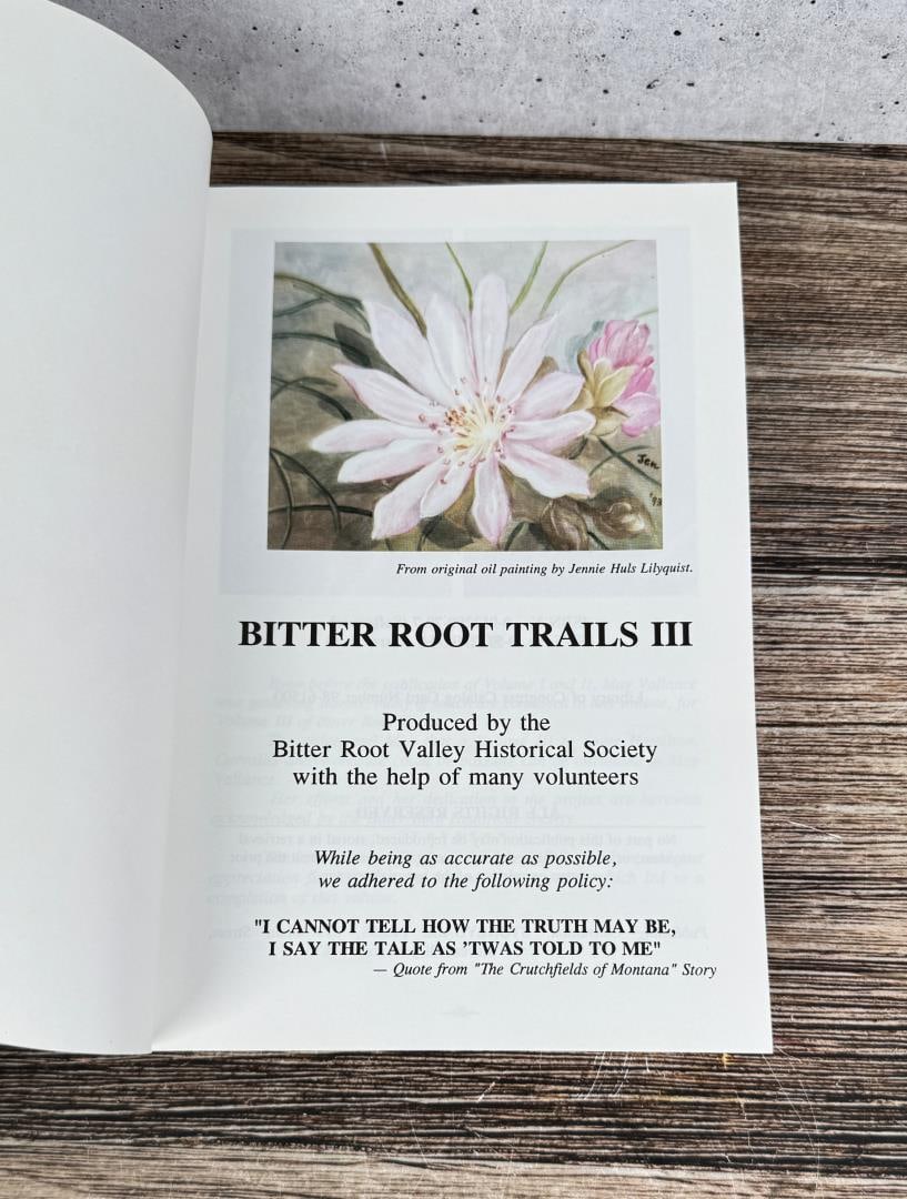 Bitter Root Trails III - 4