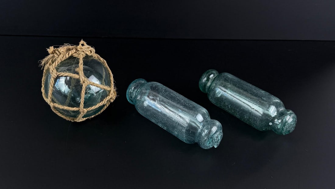 Antique Glass Fishing Net Floats (1 of 5)