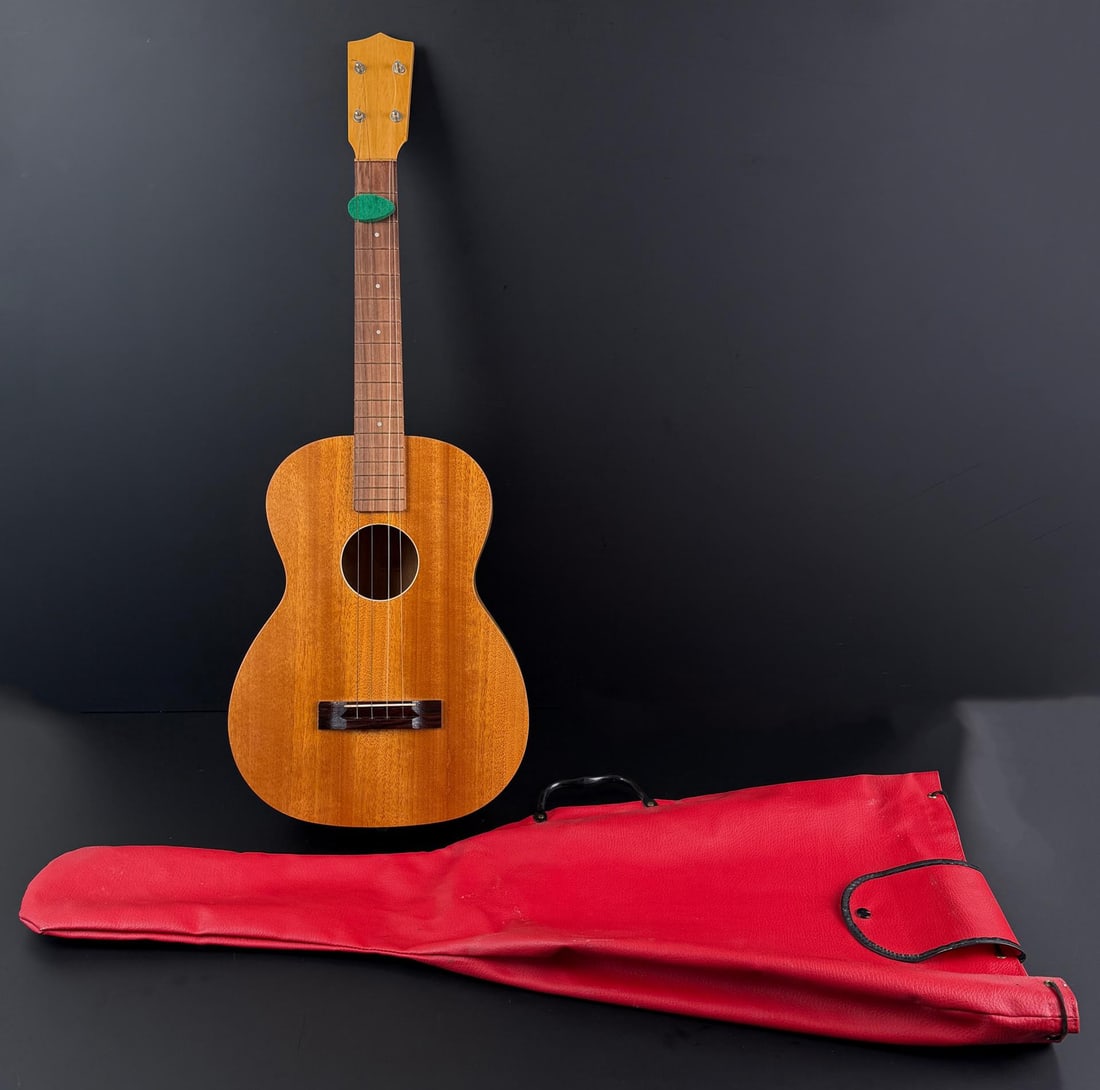 Bruko West Germany Ukulele: 28 1/2" long.