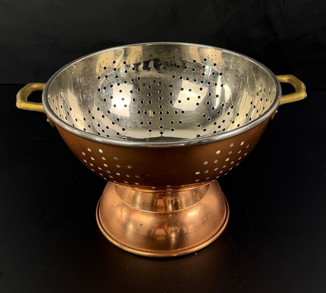 Copper Kitchen Colander Strainer (1 of 5)