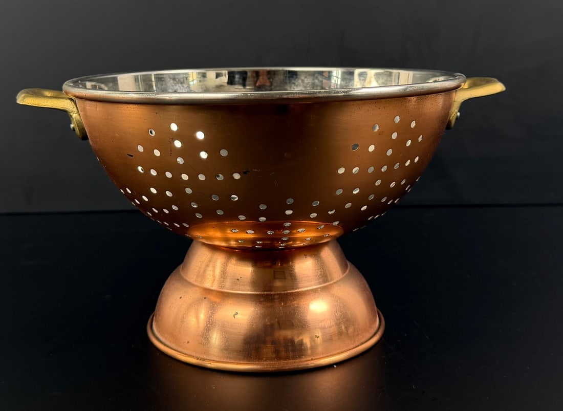 Copper Kitchen Colander Strainer - 2