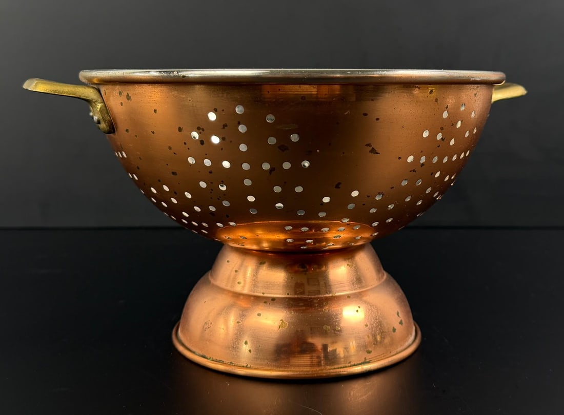 Copper Kitchen Colander Strainer - 3