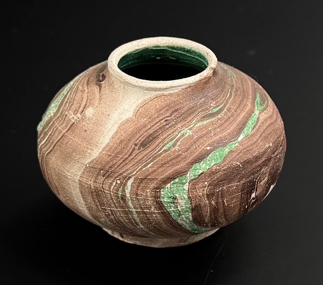 Glacier National Park Nemadji Pottery Vase (1 of 4)