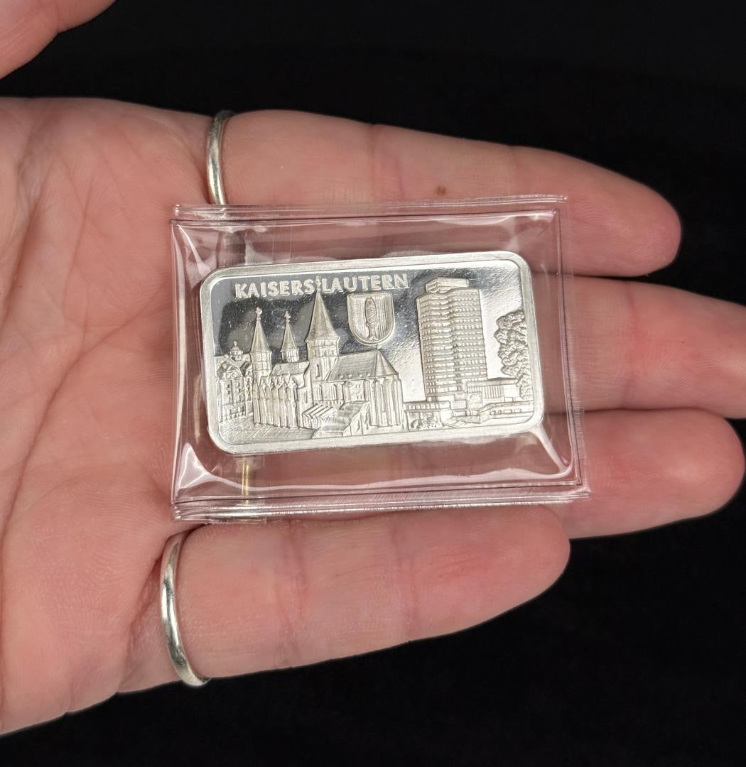 Heraeus 1oz Silver Bar - 3