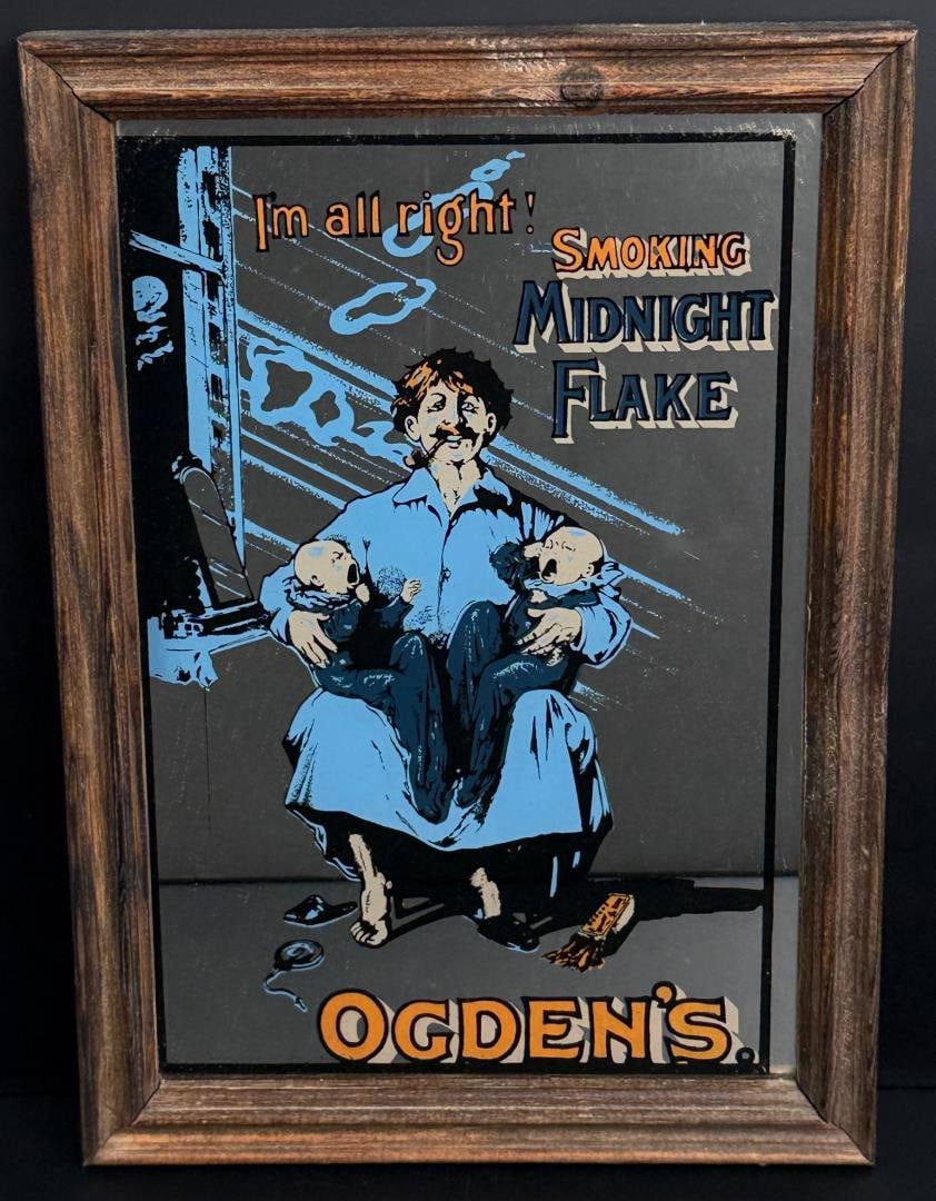 Ogdens Midnight Flake Tobacco Mirror (1 of 3)