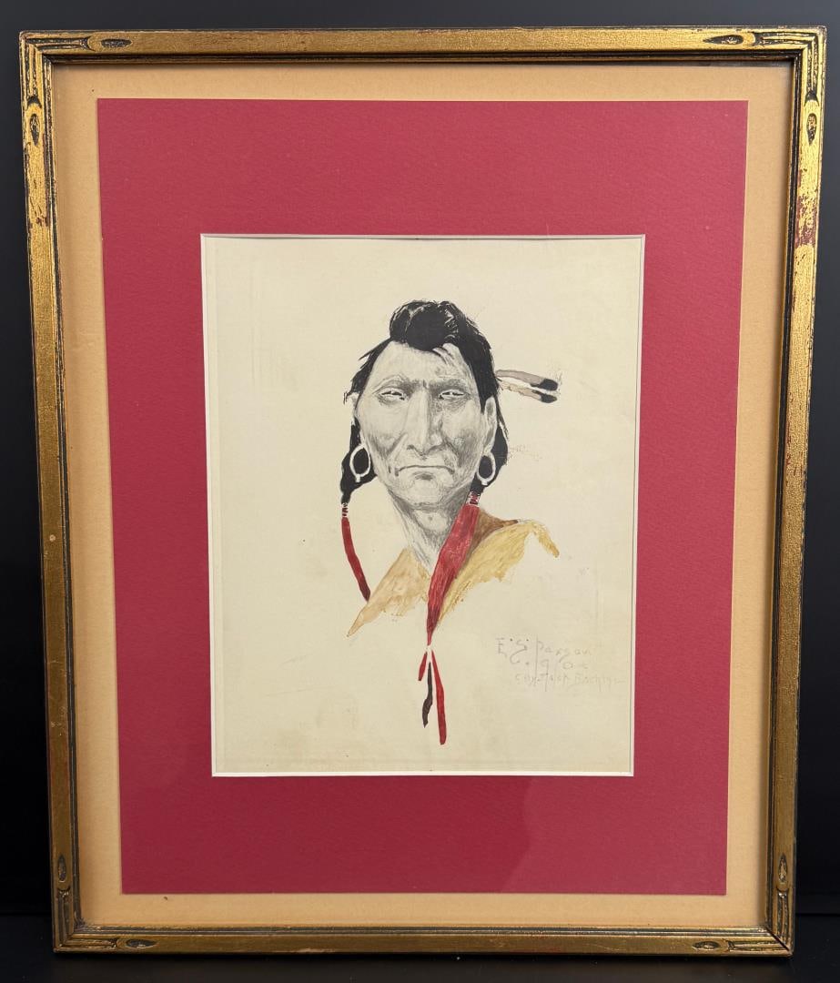 Painting in the Manner of E.S. Paxson (1 of 4)
