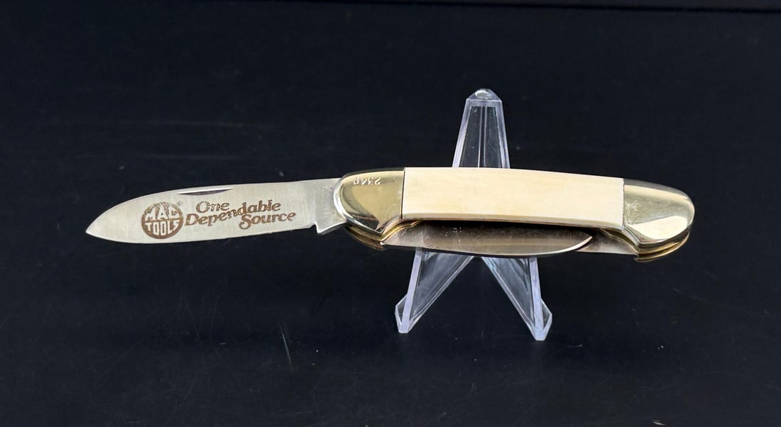 IXL George Wostenholm Mac Tools Pocket Knife: 3 5/8" long. Never used or carried.