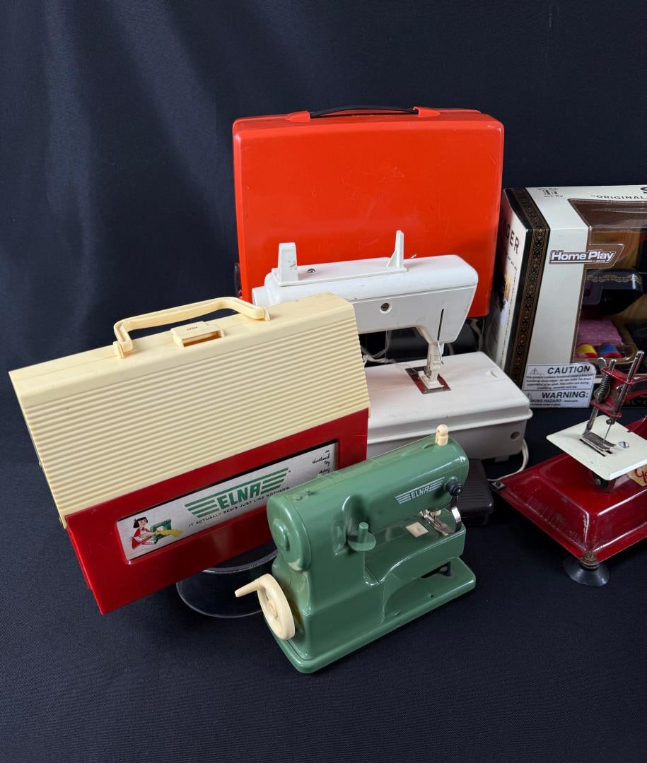 Collection of Toy Sewing Machines (1 of 14)