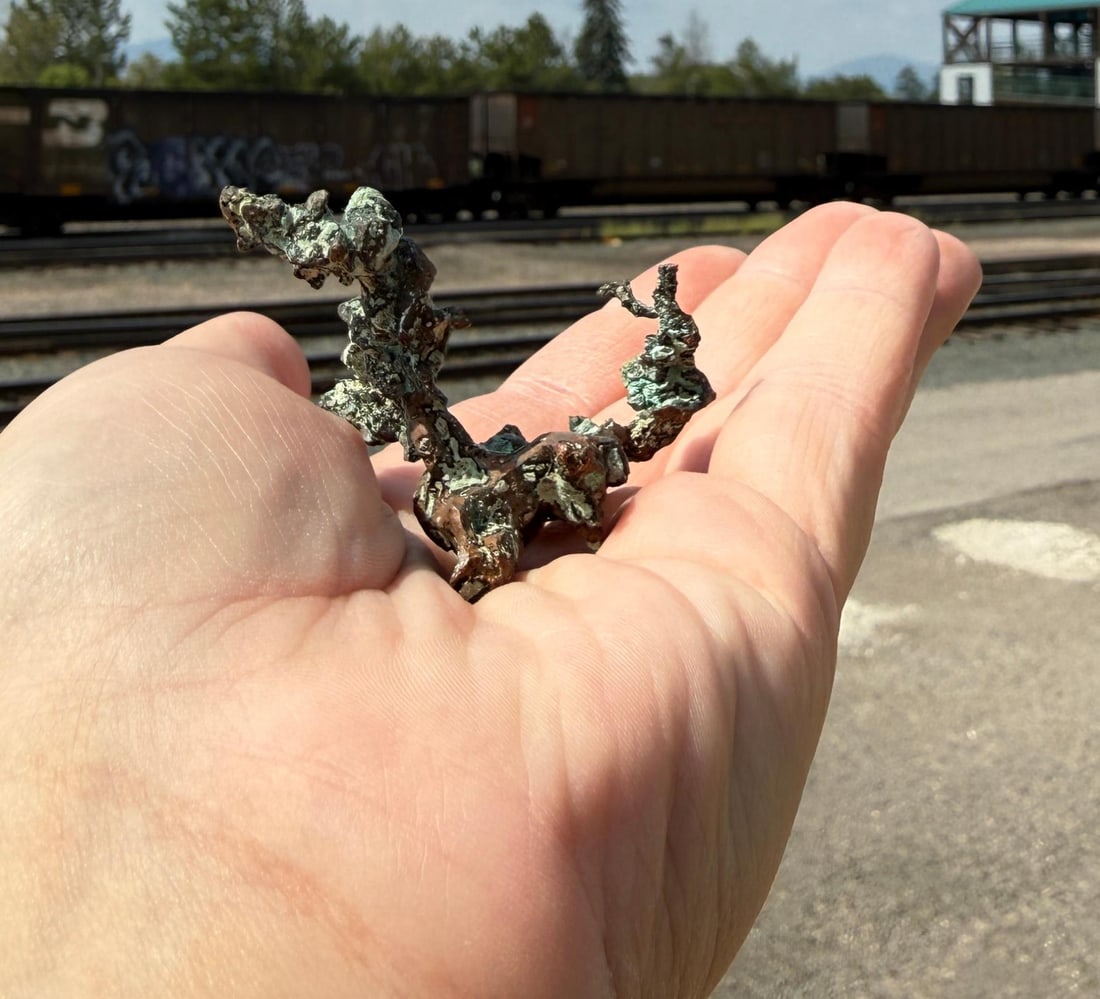 Native Copper Specimen Keweenaw Michigan (1 of 3)