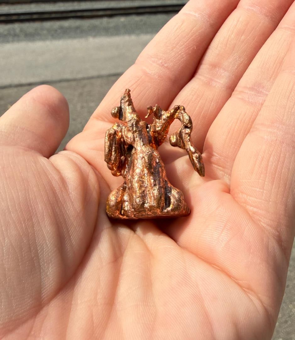 Anaconda Montana Copper Refinery Splash Slag: 476 grams.