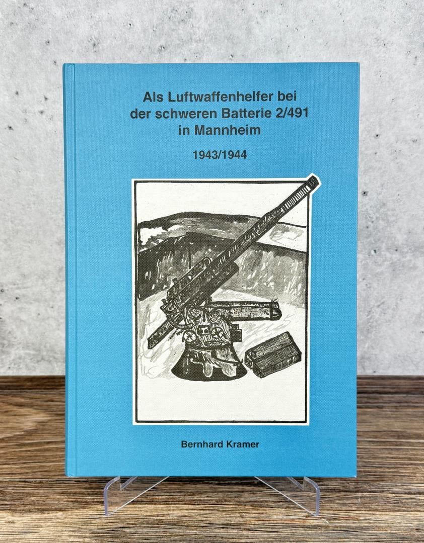 Luftwaffe Air Force Battery 491 Auxiliary Book (1 of 8)
