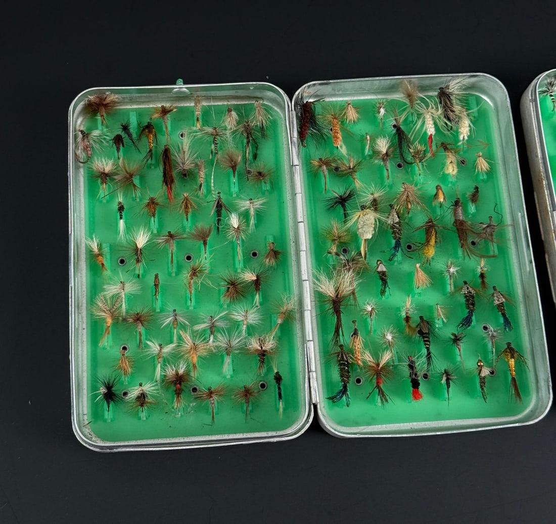 Collection of Montana Fly Fishing Flies: 200 total.