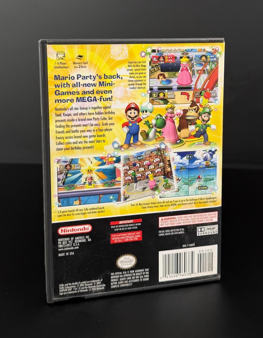 Nintendo Gamecube Mario Party 4 Video Game: Decent example. No manual