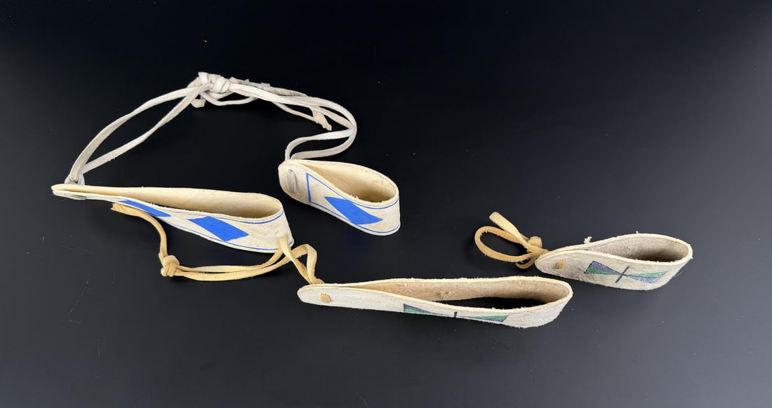 Nez Perce Indian Parfleche Armbands (1 of 6)