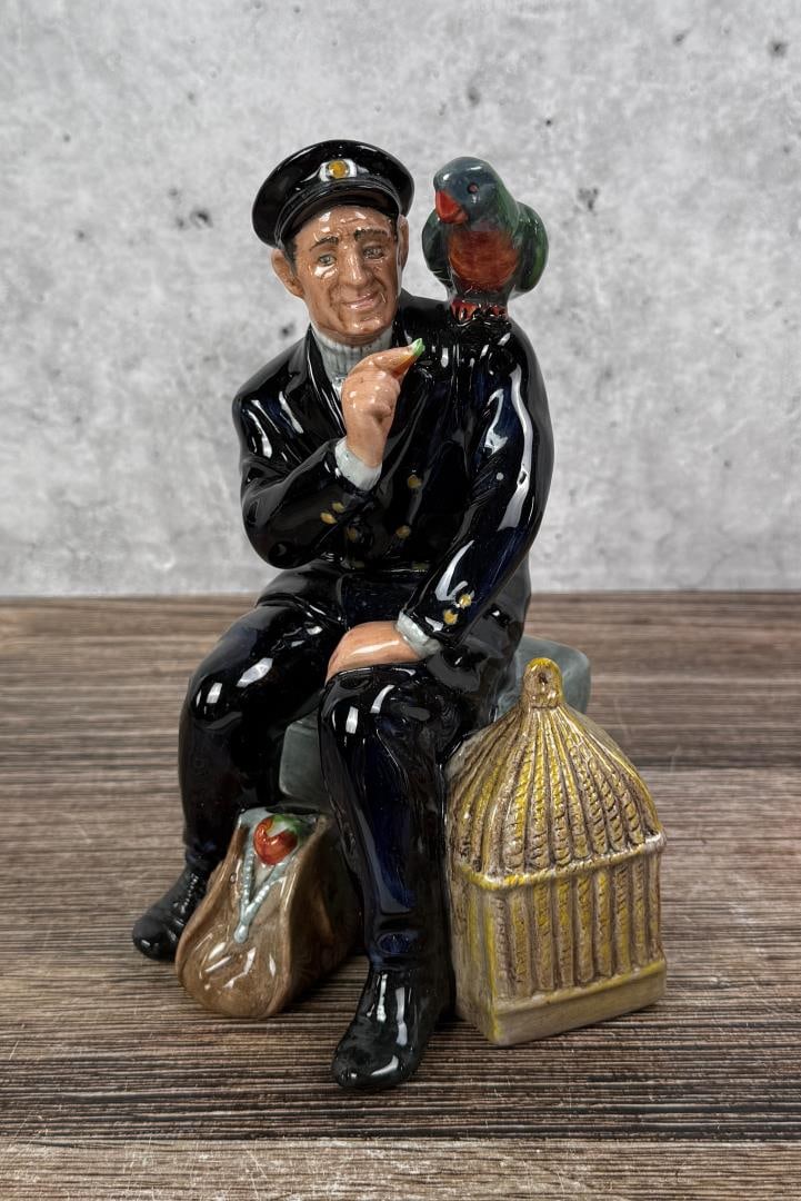 Royal Doulton Shore Leave Figurine: 7 1/8" tall by 4 1/2" by 4 3/8".
