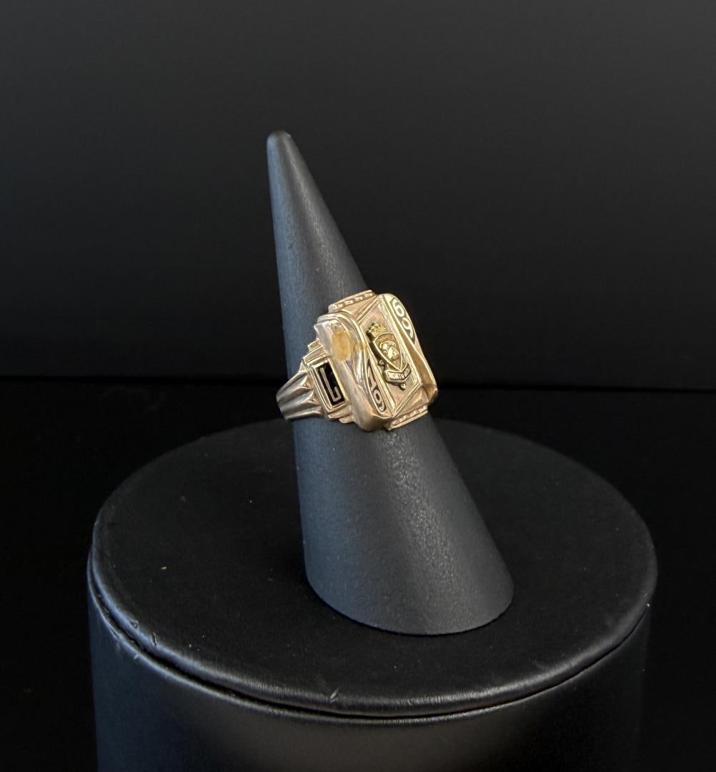10k Gold 1969 Class Ring - 3