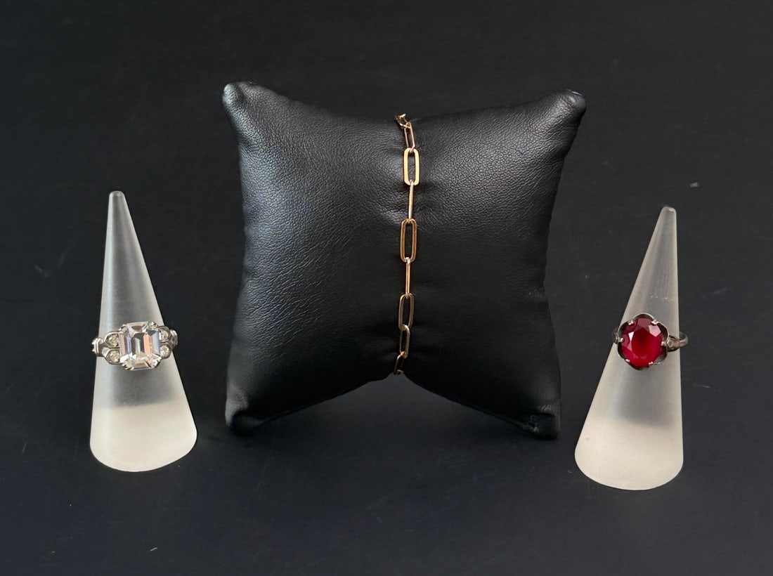 Sterling Silver Jewelry Collection: 10.27 grams.