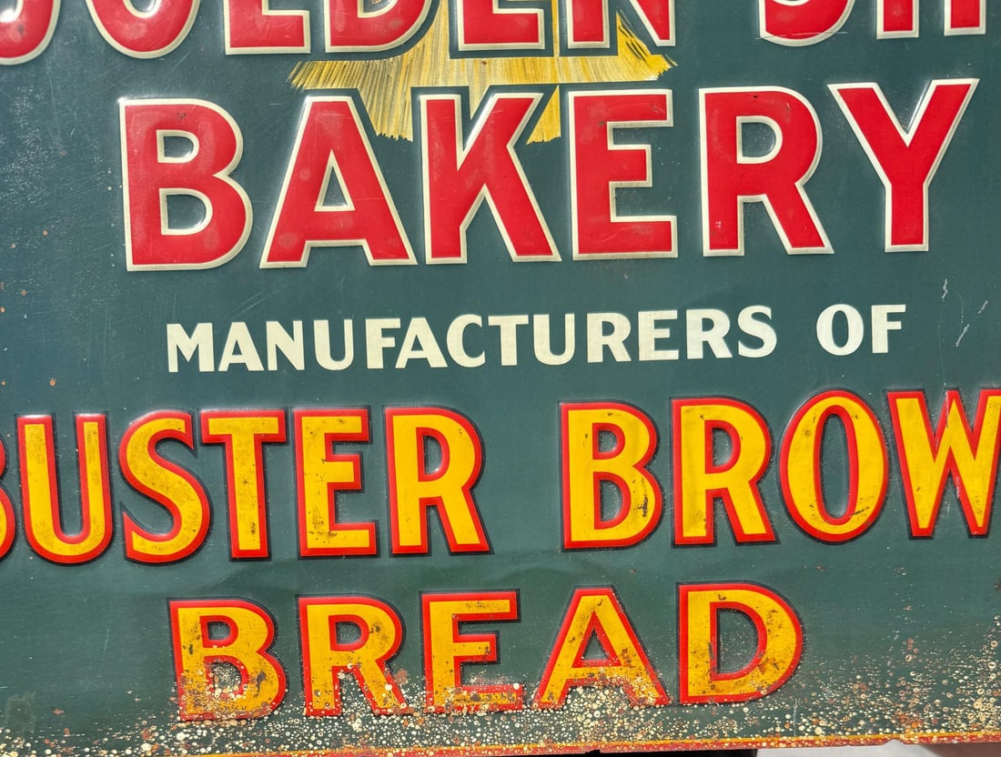 Golden Sheaf Bakery Buster Brown Bread Sign (1 of 7)