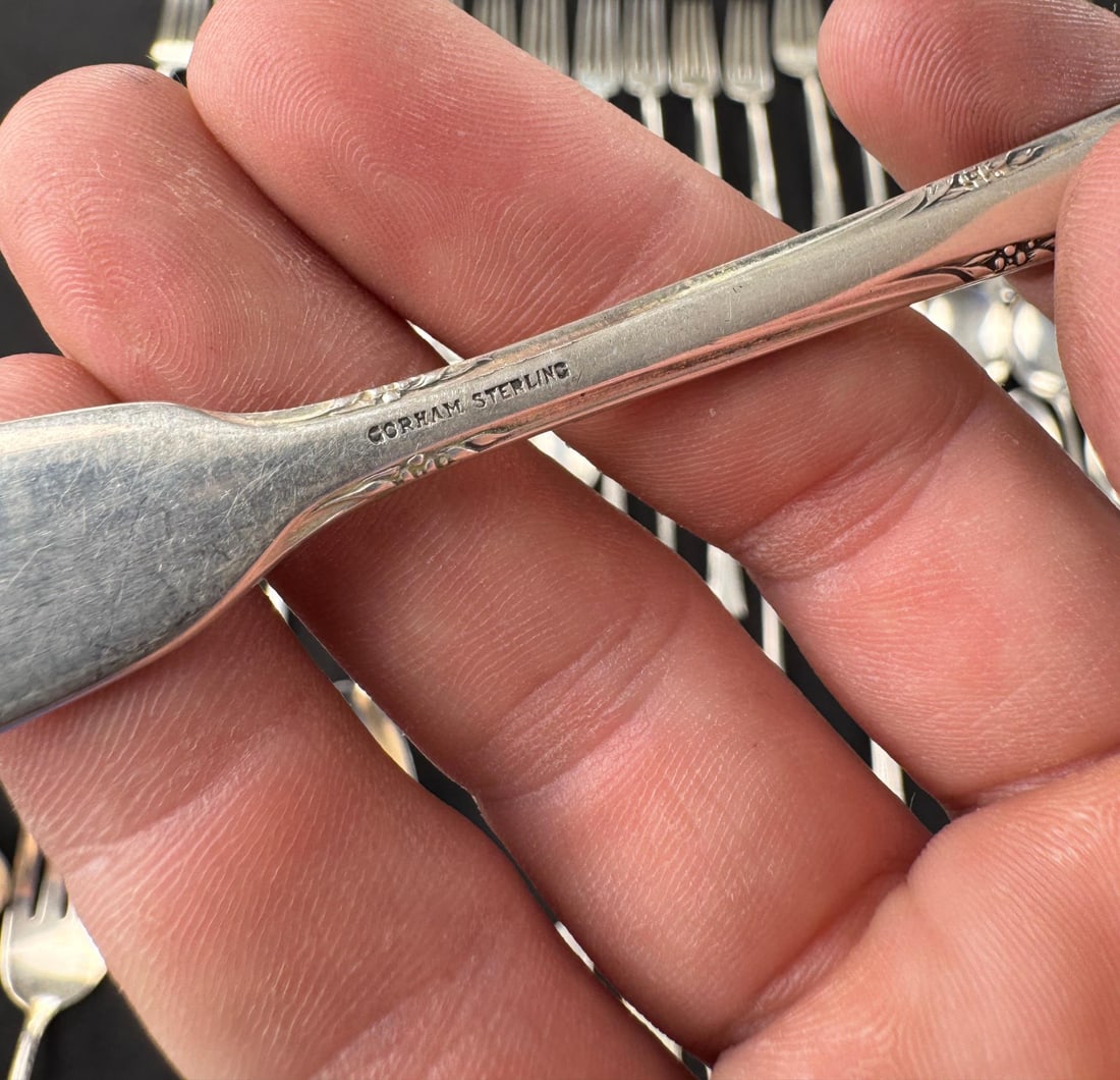 Gorham Sterling Silver Flatware - 9