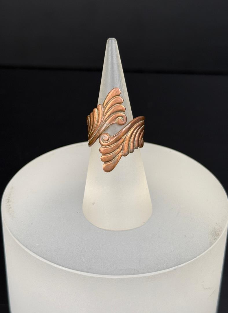 Bell Trading Post Copper Ring: Size 8