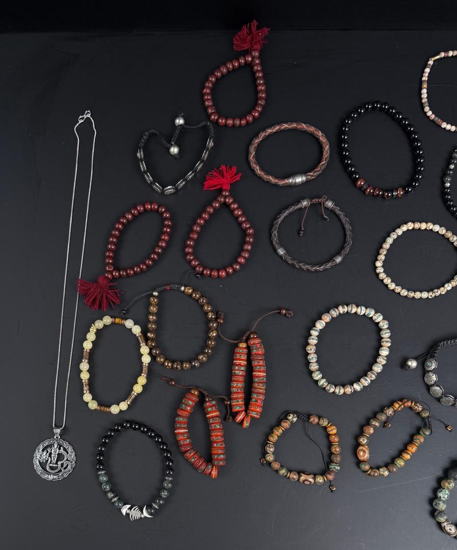 Collection of Prayer Bead Bracelets (1 of 6)