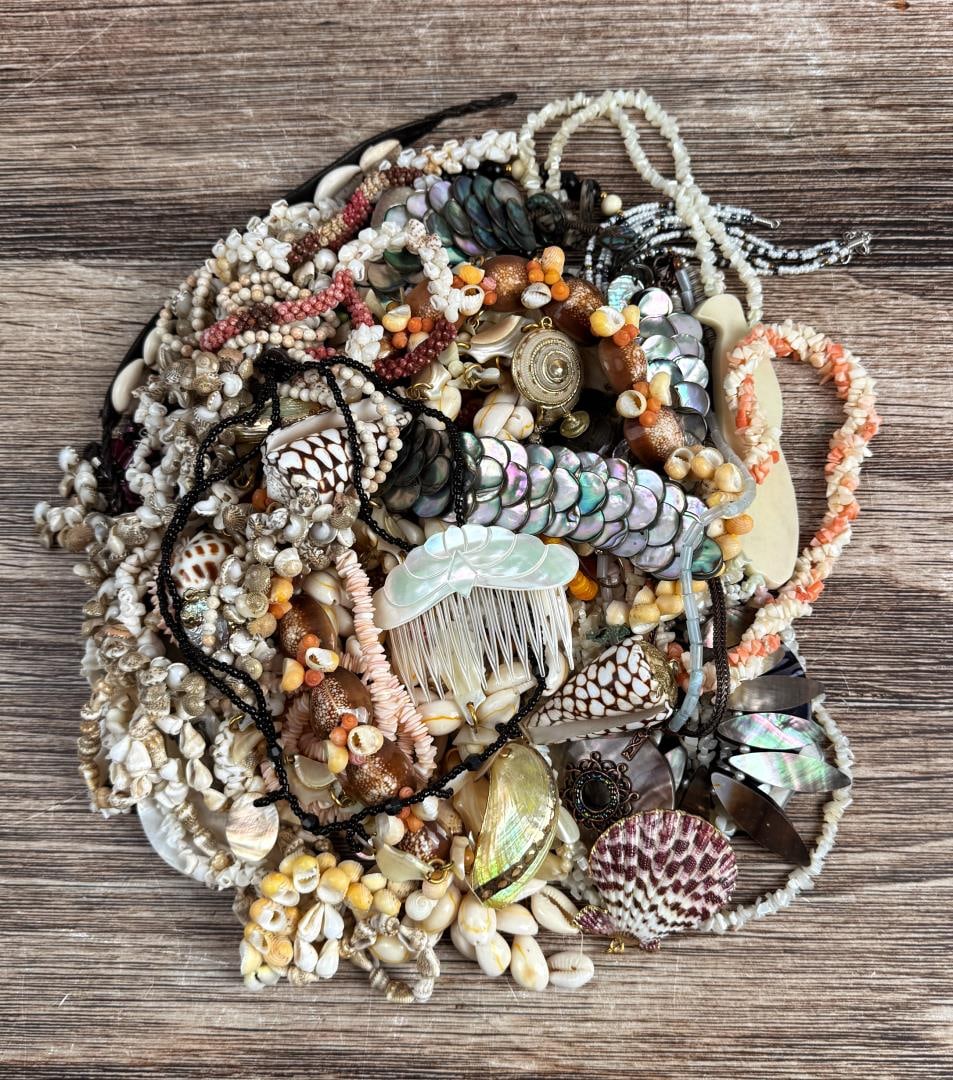 Collection of Seashell Jewelry (1 of 15)