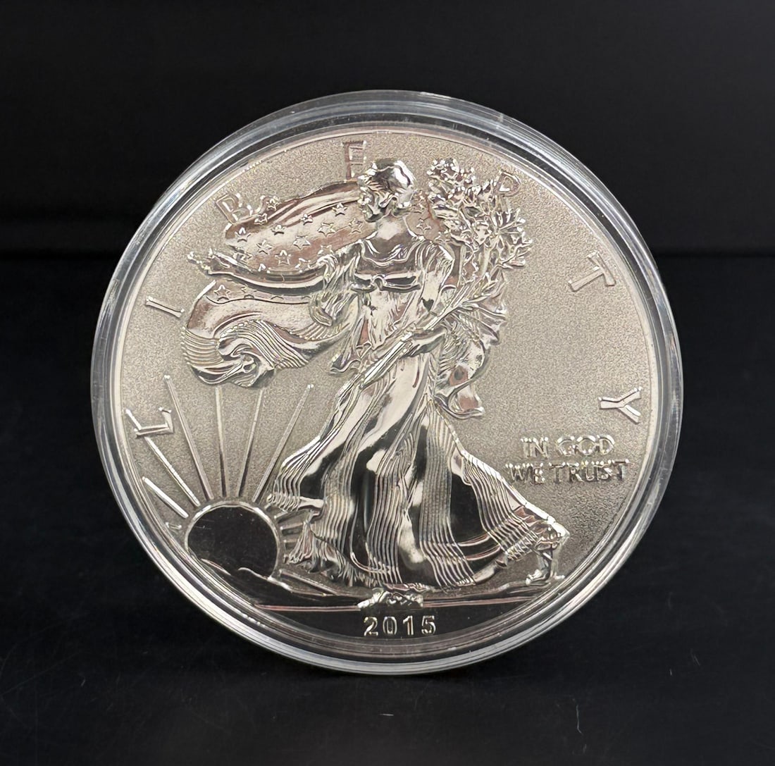 2015 Half Pound American Eagle Proof Coin: Sold with accompanying COA. Silver Enriched.