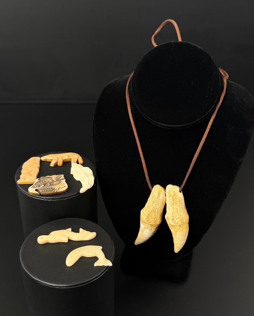 Northwest Coast Carved Animal Pendants (1 of 7)