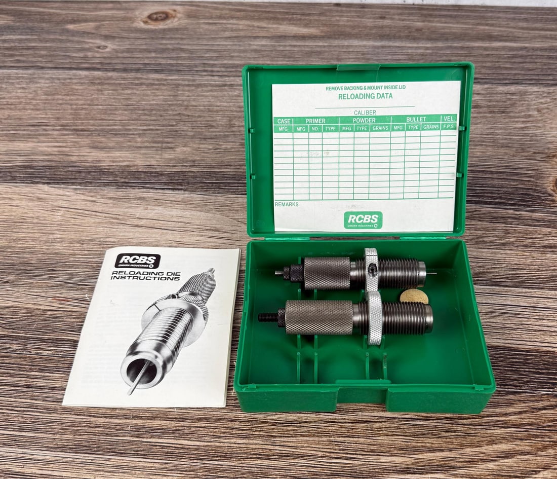 RCBS .240 Weatherby Reloading Die Set: Nice example.