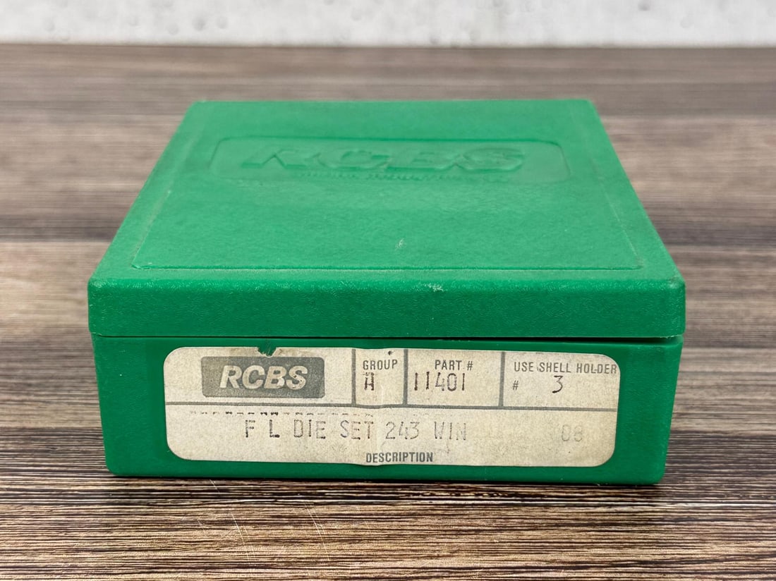 RCBS .243 Win Reloading Die Set - 2
