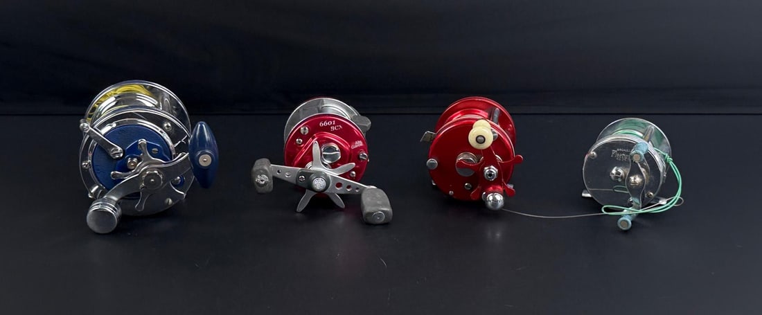 Collection of Bait Casting Fishing Reels (1 of 8)