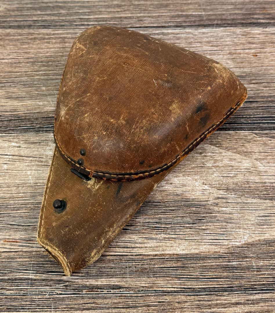 WW2 Japanese Nambu Type 14 Canvas Pistol Holster: 11 1/8" long.