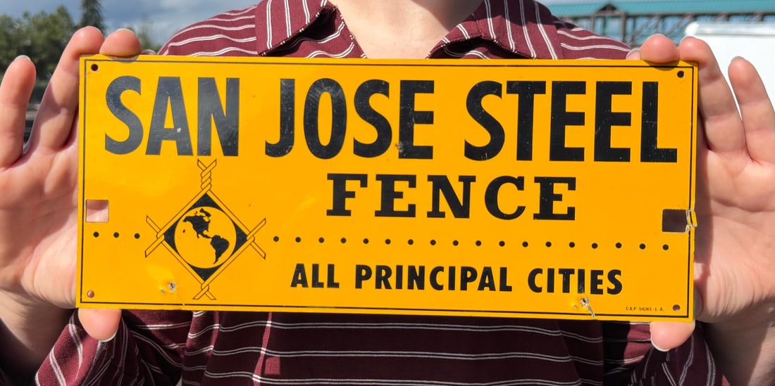 San Jose Fence California Sign (1 of 5)