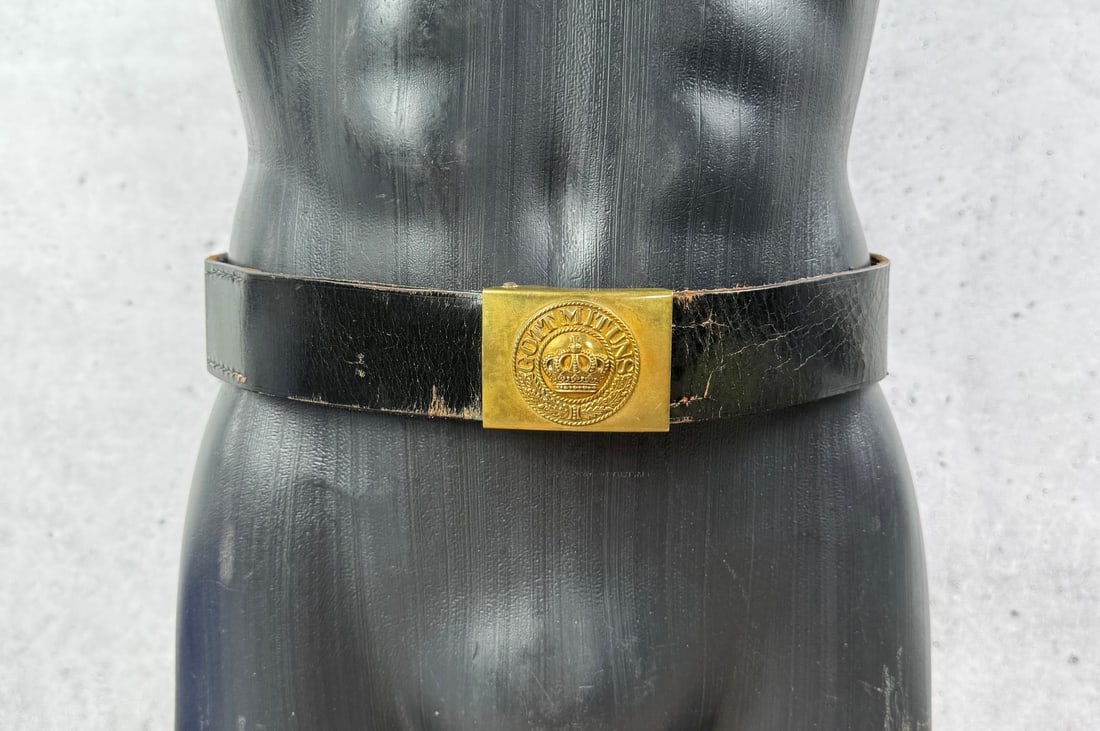 WWI WW1 Prussian German Gott Mit Uns Belt: Belt is 43" long including buckle