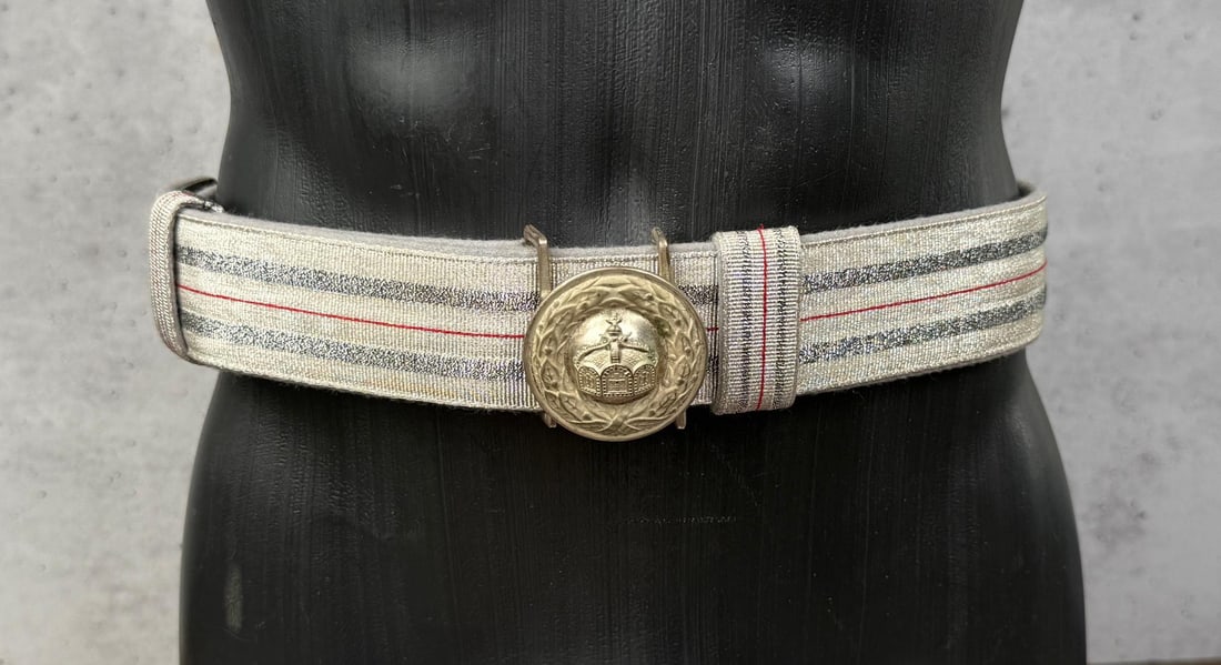 WWI WW1 Bavarian Officer Brocade Belt (1 of 9)
