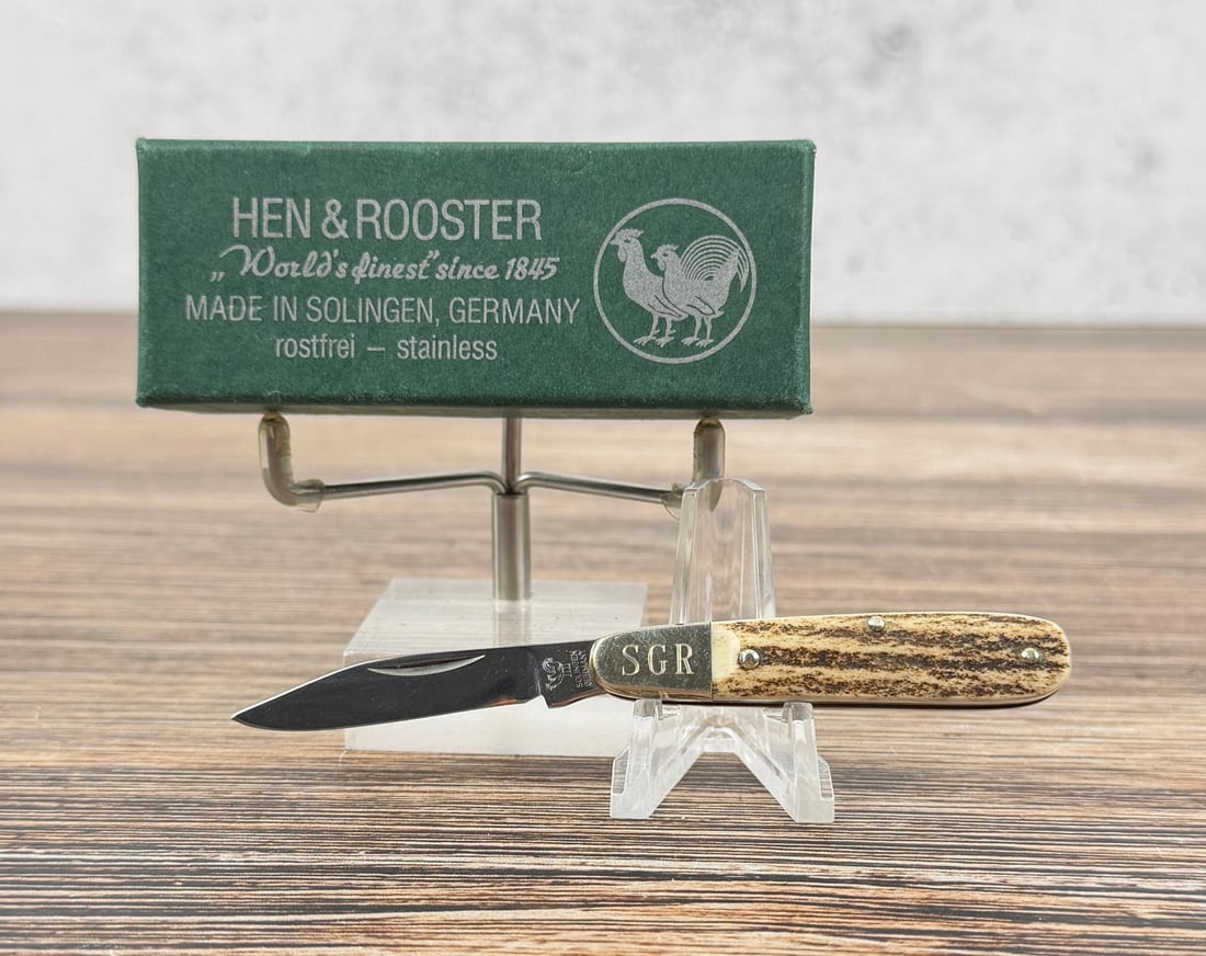 Hen & Rooster 241DS Pocket Knife: New in box. 2 3/8" long closed.