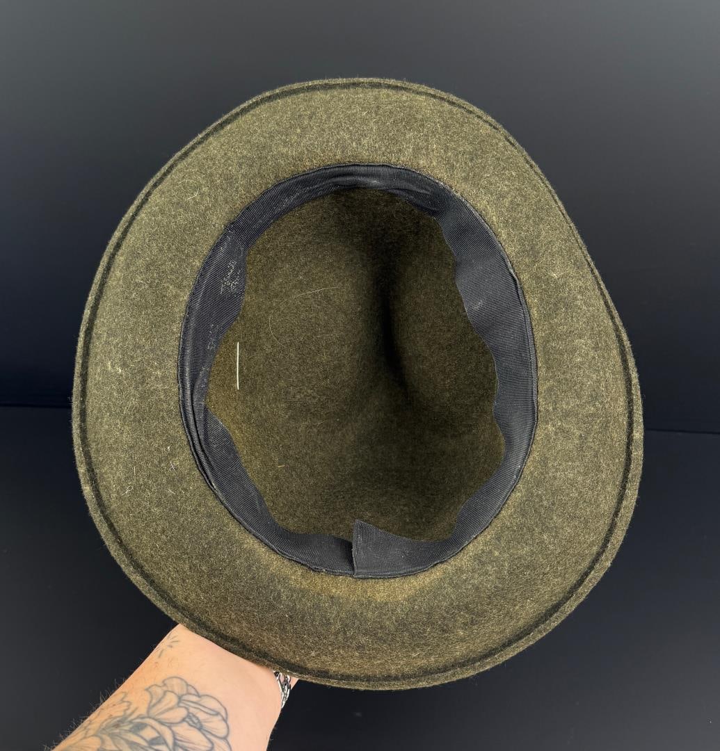 Bavarian Wool Tyrolean Alpine Hat - 6