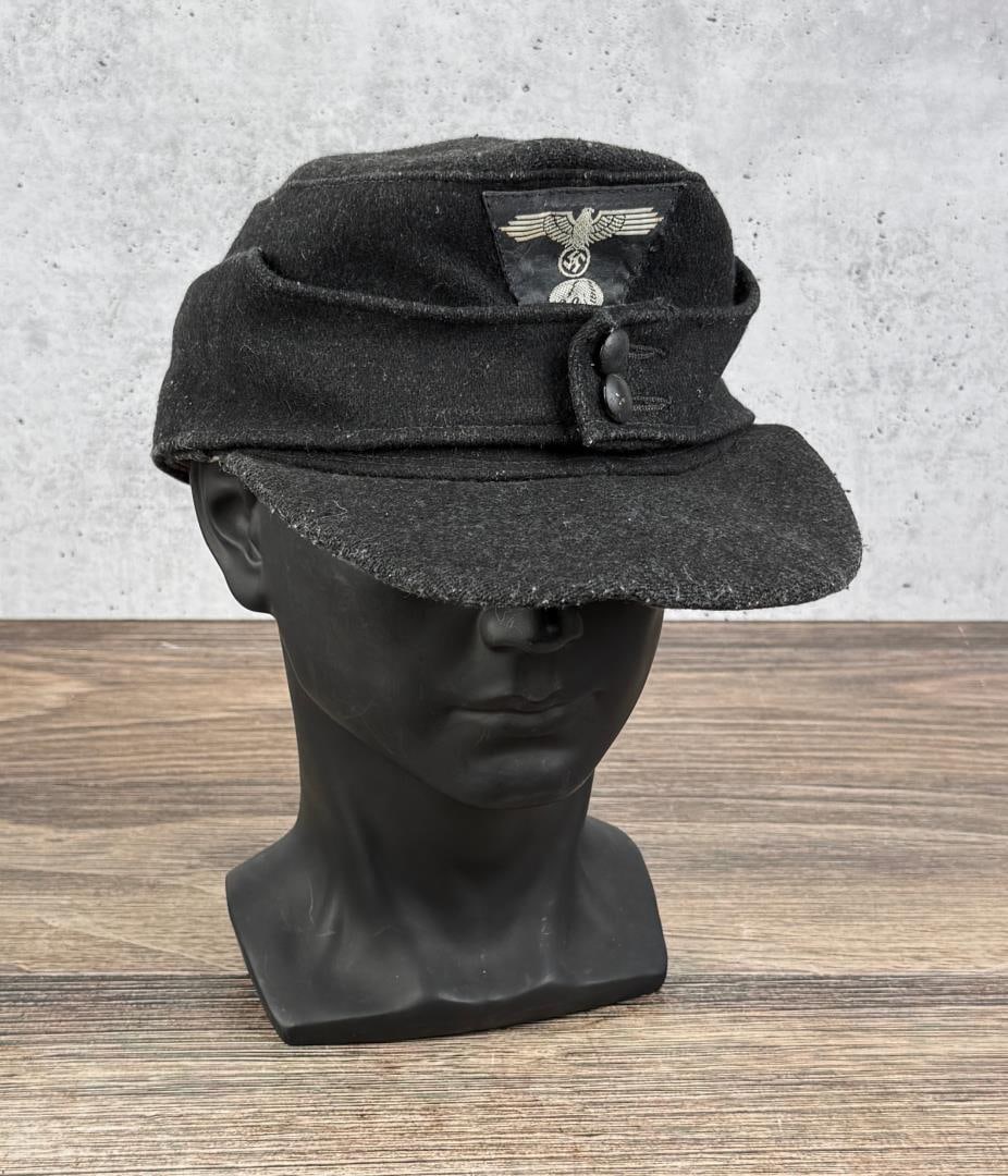 WW2 German Waffen SS M43 Field Cap: Post War Manufacture.