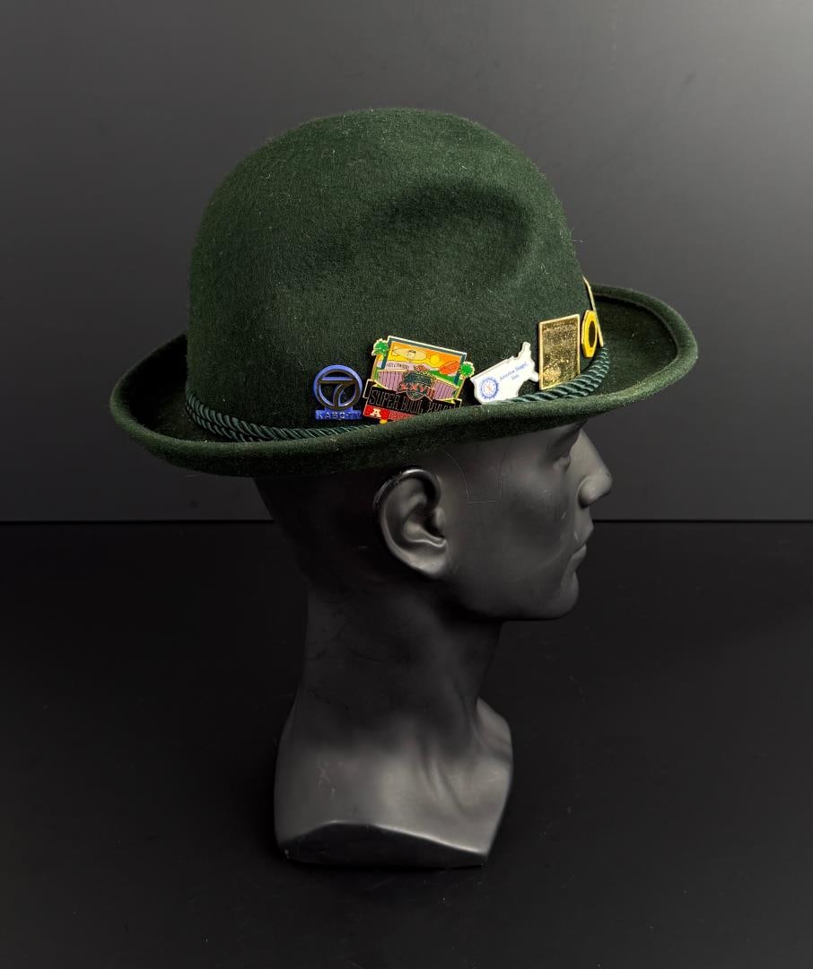 Bavarian Wool Tyrolean Alpine Hat - 3