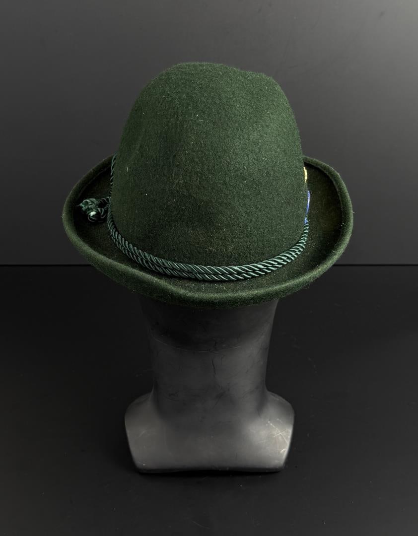 Bavarian Wool Tyrolean Alpine Hat - 4