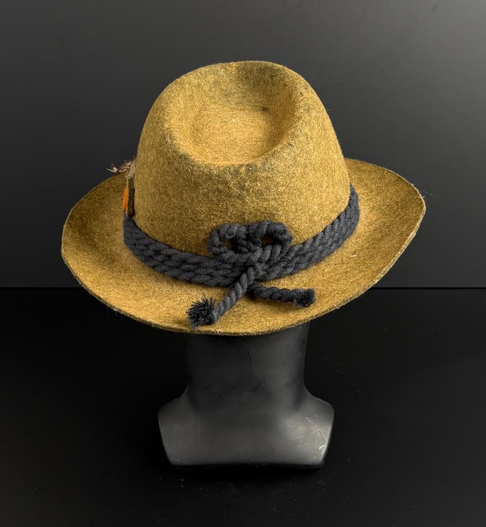 Bavarian Wool Tyrolean Alpine Hat - 3