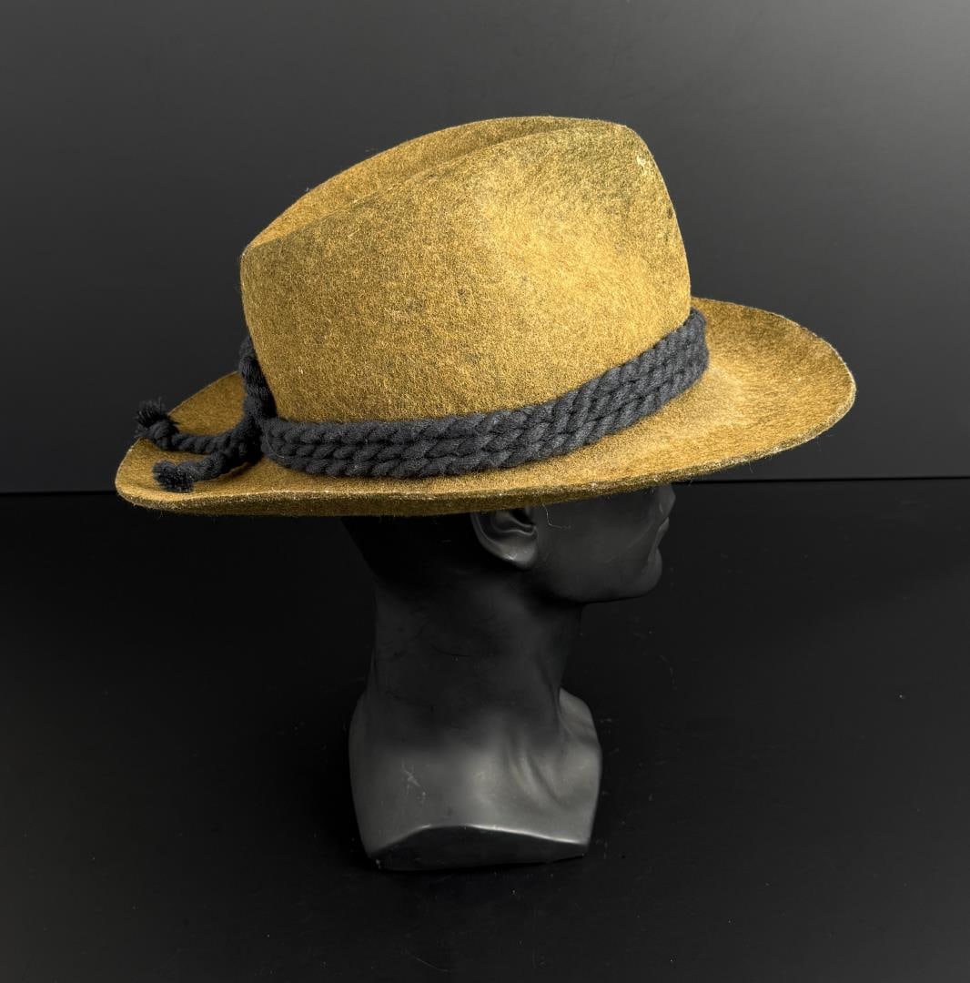 Bavarian Wool Tyrolean Alpine Hat - 4