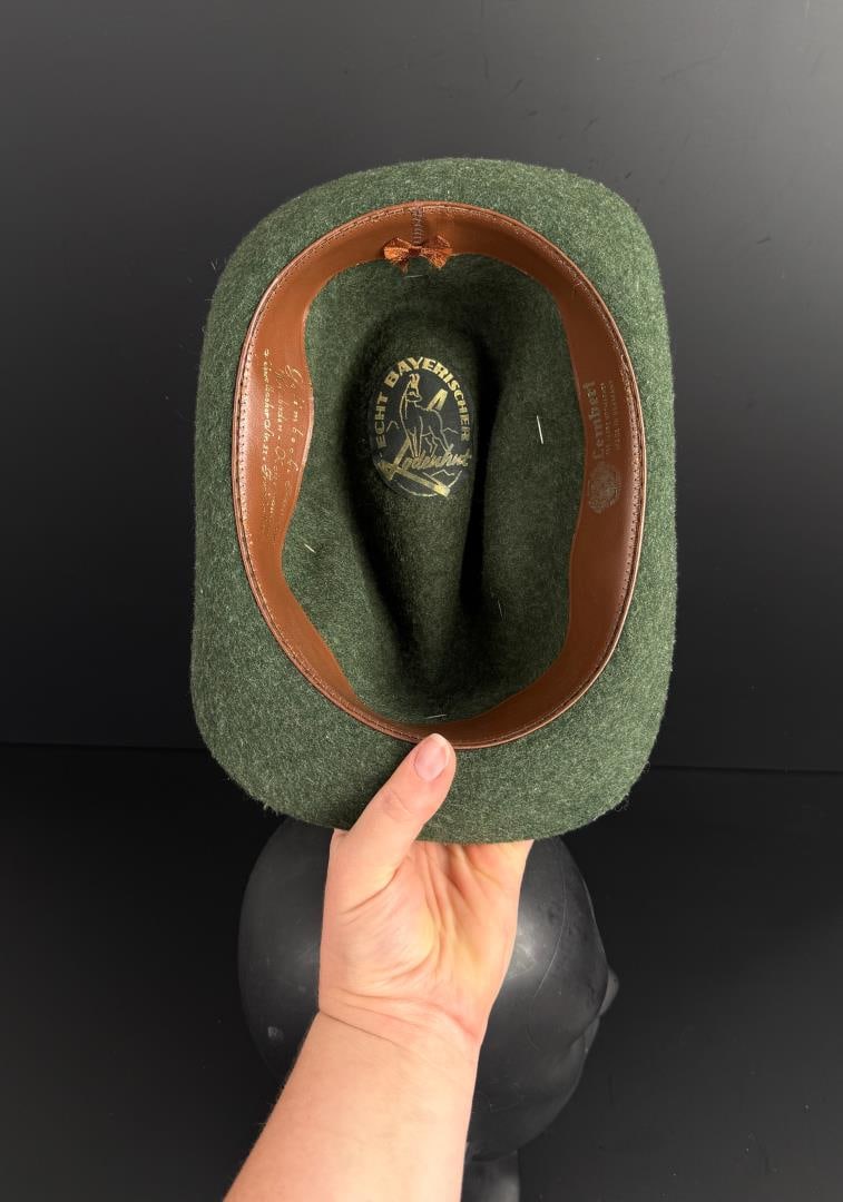 Bavarian Wool Tyrolean Alpine Hat - 5