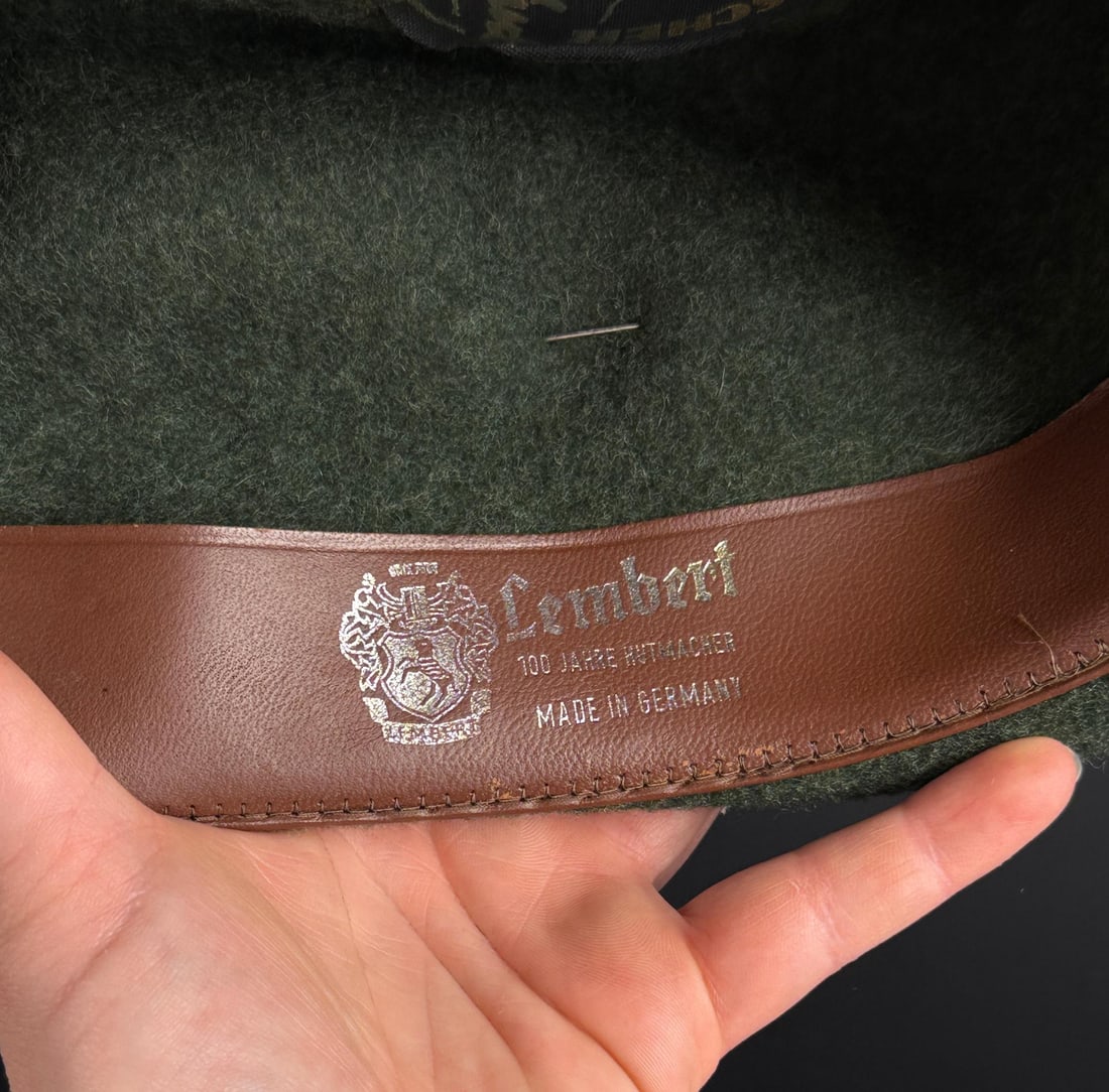 Bavarian Wool Tyrolean Alpine Hat - 6