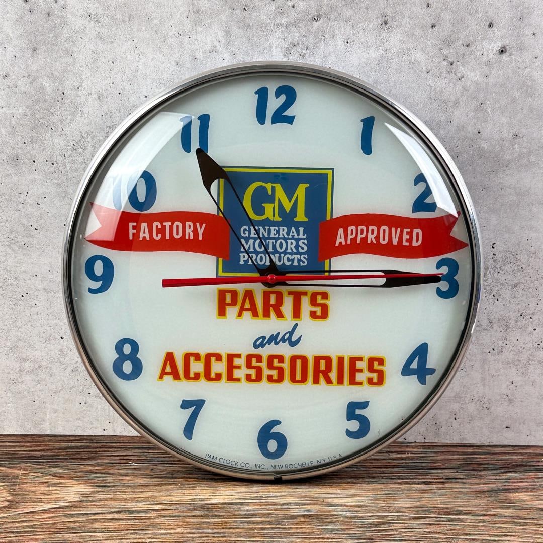 GM Factory Approved Parts Pam Lighted Clock: Light and Clock are both not working. 15" diameter.