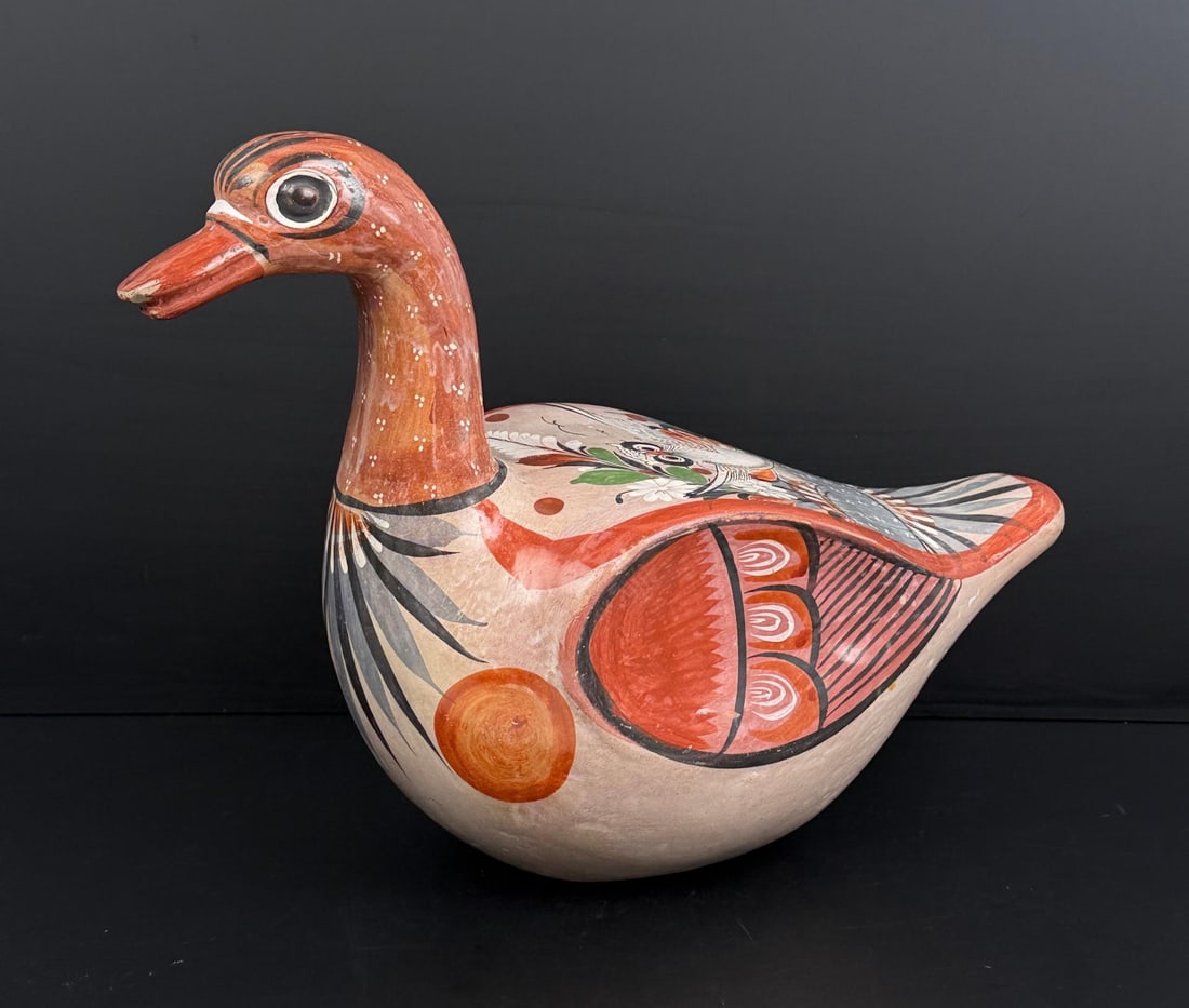Mexican Tonala Pottery Goose (1 of 6)