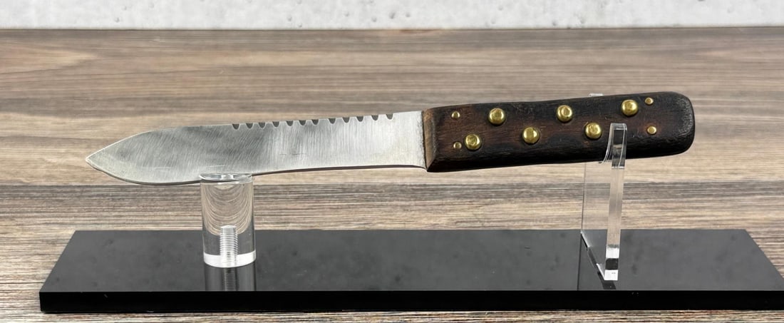 Native American Brass Tacked Knife (1 of 3)