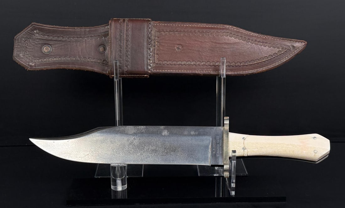 R.S. Giles Virginia City Montana Bowie Knife (1 of 9)