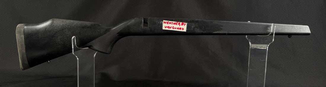 Weatherby Vanguard Rifle Stock: 32" long.