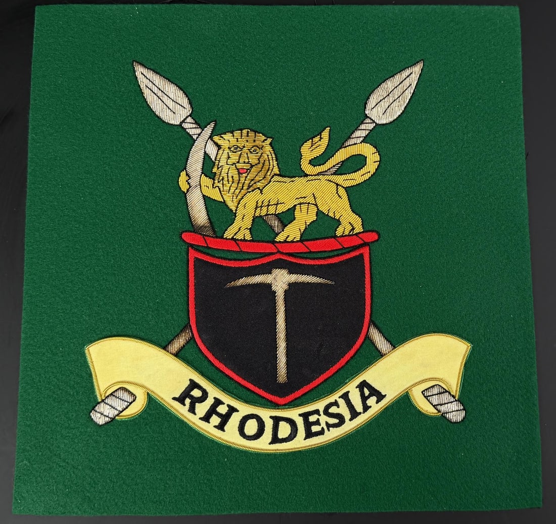 Rhodesian Army Emblem Bullion Patch (1 of 3)